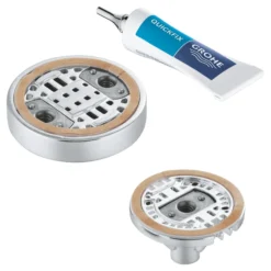 Grohe QuickGlue Set S1, til brusestang og vægholder