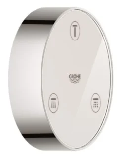 Grohe Rainshower SmartConnect fjernbetjening til hovedbruser, Ø84 mm, Hvid/Krom