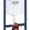 Grohe Rapid SL 113 cm indbygningscisterne inkl. betjeningsplade, krom