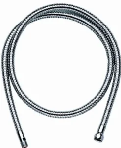 Grohe Relexa Longlife bruseslange, 1500 mm, metal, 3/8" - 1", krom