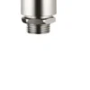 Grohe Rørventilator 1/2", kontraventil med omløber - nippel, forkromet