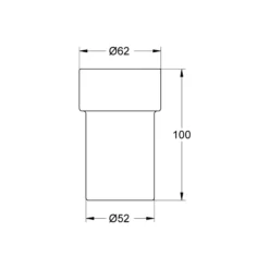 Grohe Satineret glas til 40253
