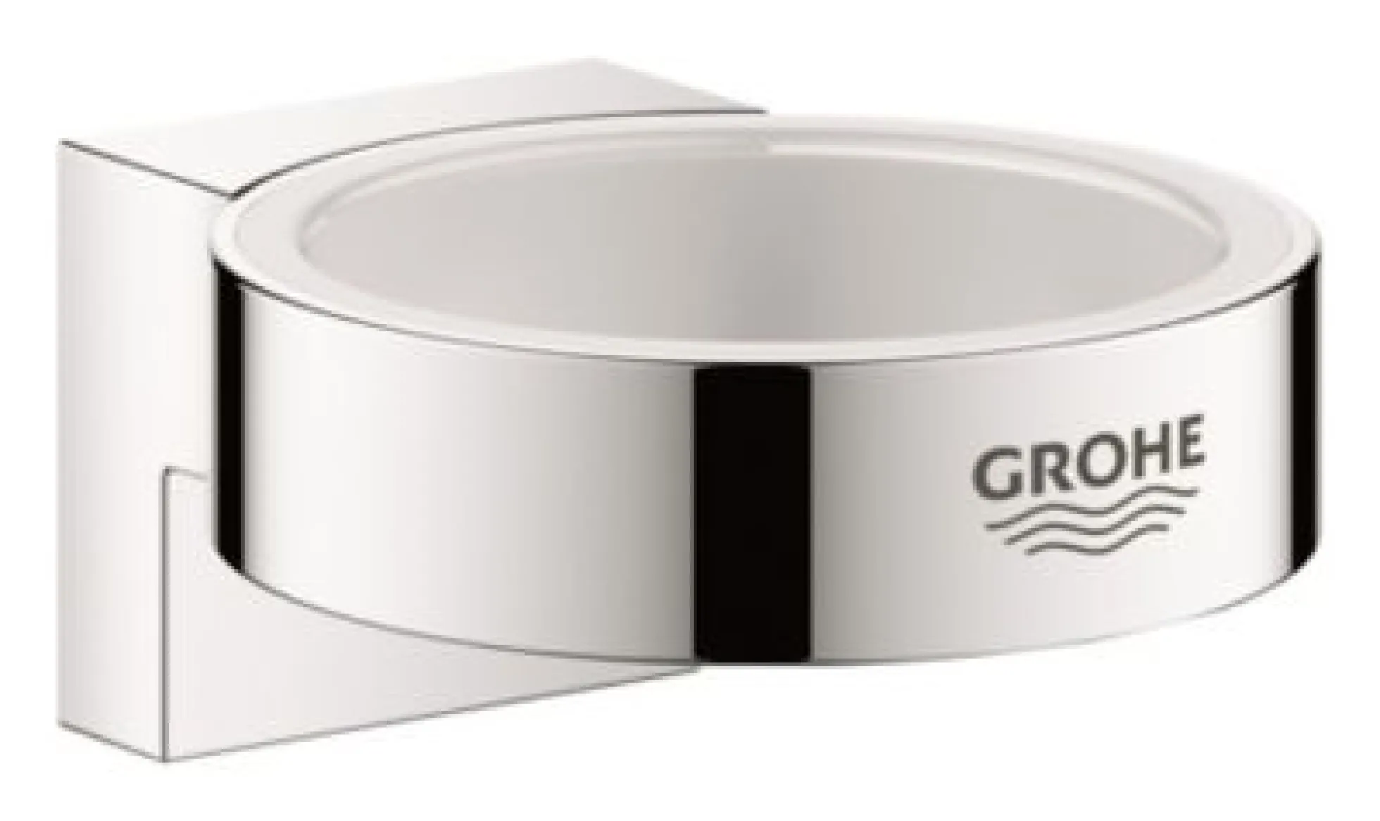 Grohe Selection vægholder, Ø56mm, til glas/dispenser