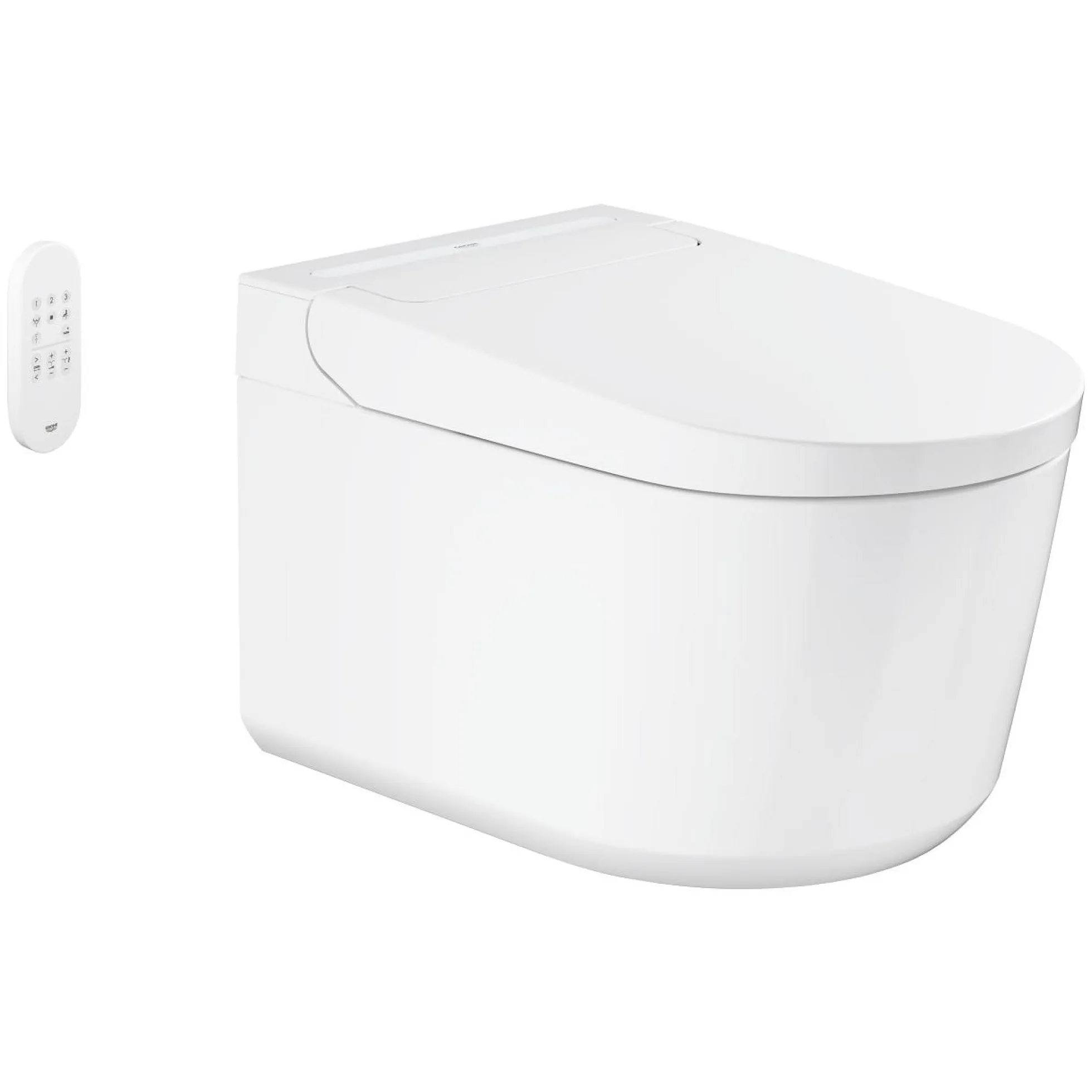 Grohe Sensia komplet showertoilet system, skjulte toiletcisterner, hvid