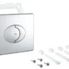 Grohe Skate air dækplade + try