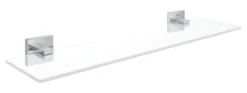 Grohe Start Cube glashylde, 530x145mm, med holder, glas/metal