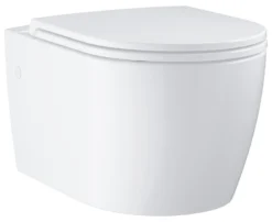 Grohe Start Round Ceramic, væghængt toilet, hvid