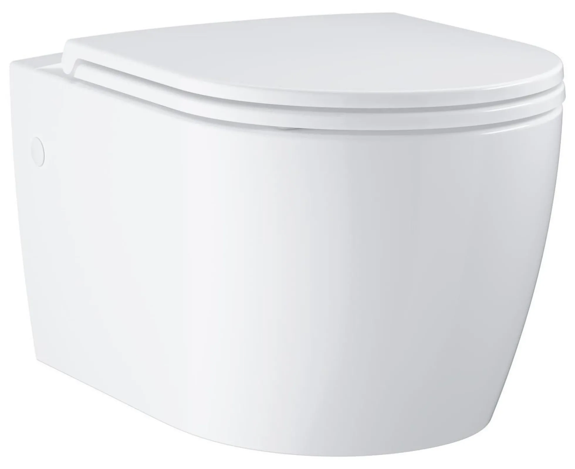 Grohe Start Round Ceramic, væghængt toilet, hvid