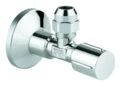 Grohe Vinkelventil, 1/2'', 80mm, 3/8" udløb, metalhåndtag