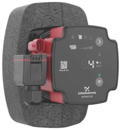 Grundfos ALPHA2 GO 25-40 130, cirkulationspumpe, 220-240V, 1 1/2", 130mm