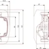 Grundfos ALPHA2 GO cirkulationspumpe, 15-40, 130 mm, 1" tilslutning, 220-240V