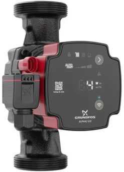 Grundfos ALPHA2 GO 32-60 180, 220-240V, 9H AF0, 2/180mm