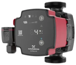 Grundfos ALPHA2 GO 25-60 130, 220-240V, 9H AF0, 1 1/2