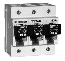 Gruppeafbryder Tytan II 2-63A 3P