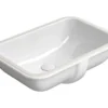 GSI Classic håndvask til underlimning, 55 x 38 cm med overløb