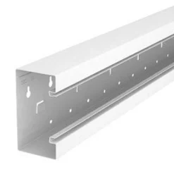 GS-S70130RW Installationskanal, 70x130x2000, renhvid - OBO Bettermann - 12 meter