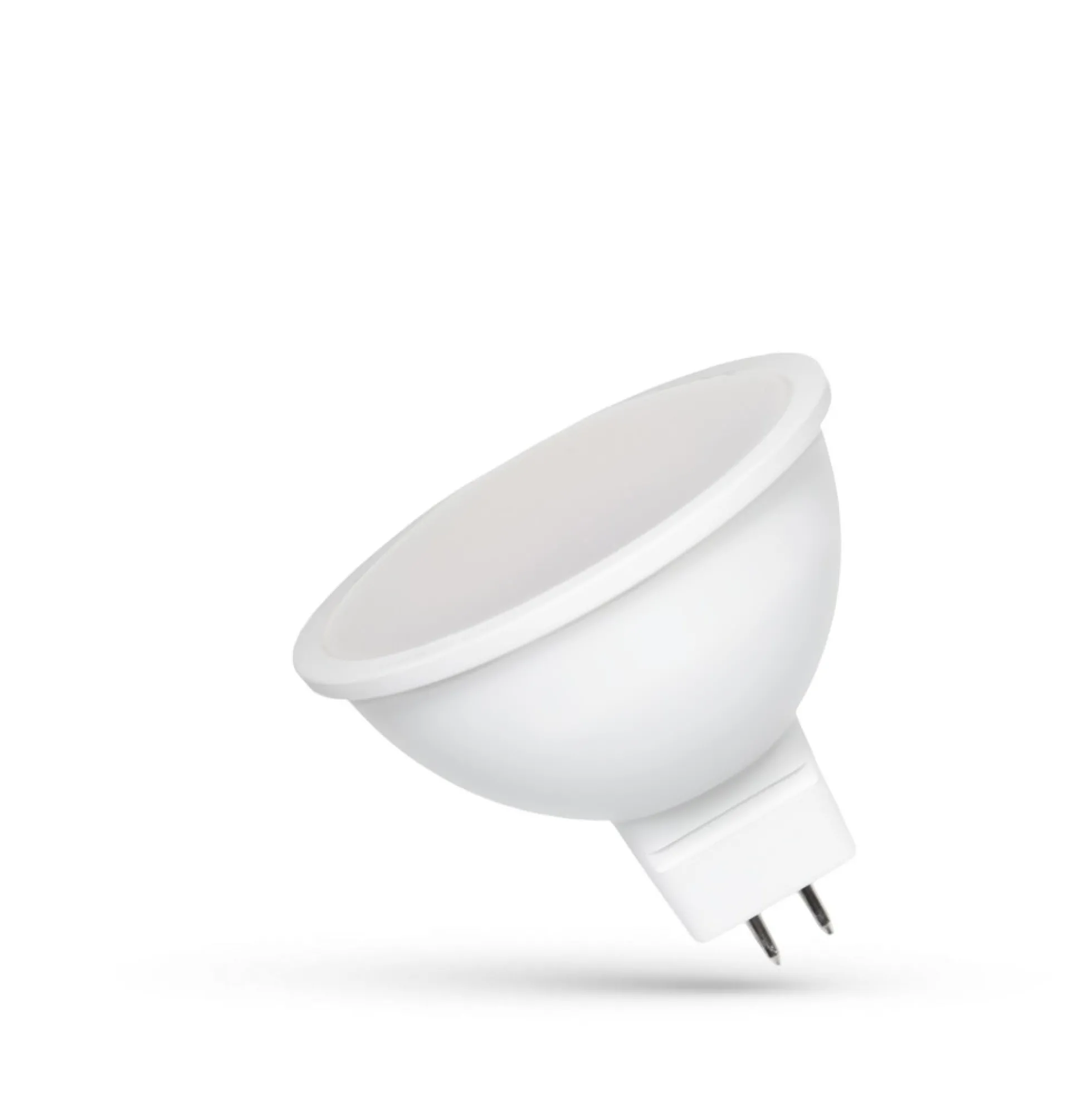 GU5.3 LED pære, 6W, 12V, MR16, 50mm, varm hvid