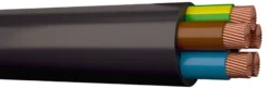 Gummikabel H07RN-F, 5G6 mm2, BK CPR AFM - Prysmian - pr. meter