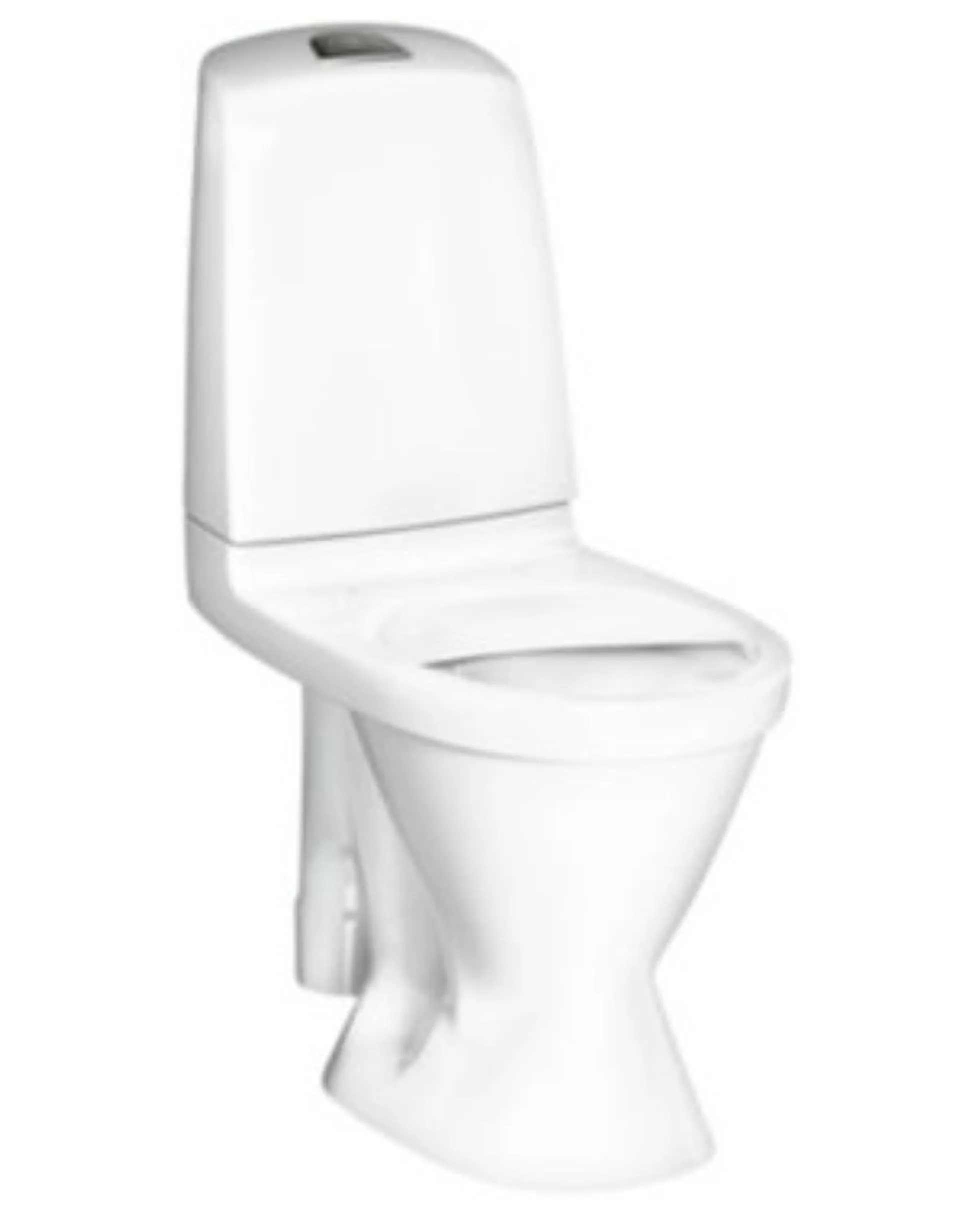Gustavsberg Nautic, Gulvstående toilet, åben S-lås, 3/6 liter