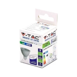 GU5.3 6,5W LED spotpære - 12V, Samsung LED chip, MR16, varm kulør