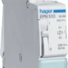 Hager EPN510 – Kiprelæ, 16A, styrespænding 230Vac, 1 slutte, 1 modul bred