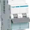 Hager MCN automatsikring, C, 10A, 1P, 6kA, 4 modul