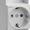 Hager stikdåse schuko for DIN-skinne, 16A, 250V