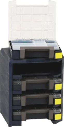 Handy Boxxser, 4x4x4 med 4 kasser - Raaco