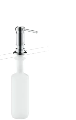 Hansgrohe AXOR Sæbedispenser, 500ml, til hanehul, krom