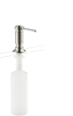 Hansgrohe AXOR Sæbedispenser, 500ml, stål-optik