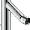 Hansgrohe AXOR Starck bidetarmatur, 1-grebs, med løft-op bundventil, Krom