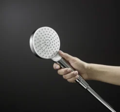Hansgrohe Crometta brusestangssæt, 65cm, hvid/krom