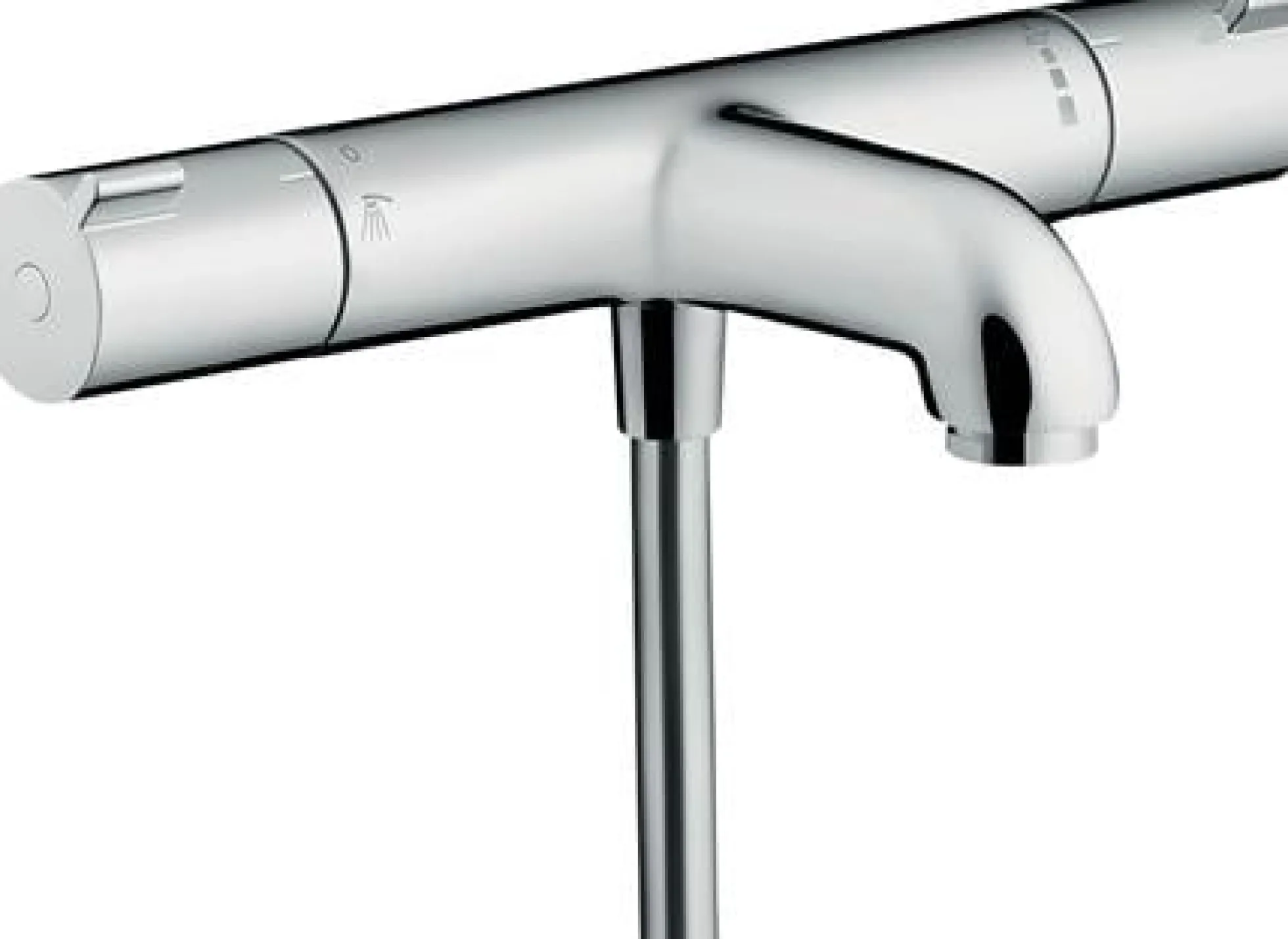 Hansgrohe Ecostat 1001 CL, kar/brus termostatarmatur, krom