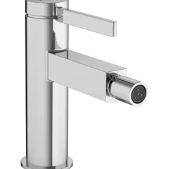 Hansgrohe Finoris bidétarmatur, 129mm med bundventil