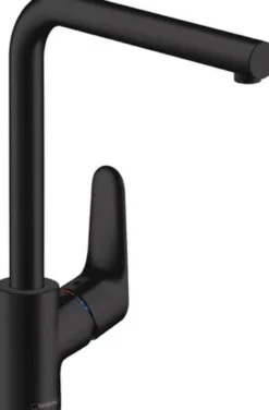 Hansgrohe Focus 280 køkkenarmatur, L-tud, 1-grebs, mat sort