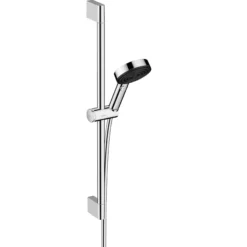 Hansgrohe Pulsify Select EcoSmart 105 mm brusestangsæt, 650mm brusetang, 3 sprays