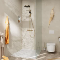 Hansgrohe Pulsify S Puro 260 Showerpipe, EcoSmart, 3jet