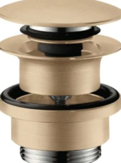 Hansgrohe Push-Open bundventil, 1¼