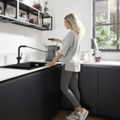 Hansgrohe Talis M54 270 køkkenarmatur, udtræk, L-tud, 1-grebs - flere farver