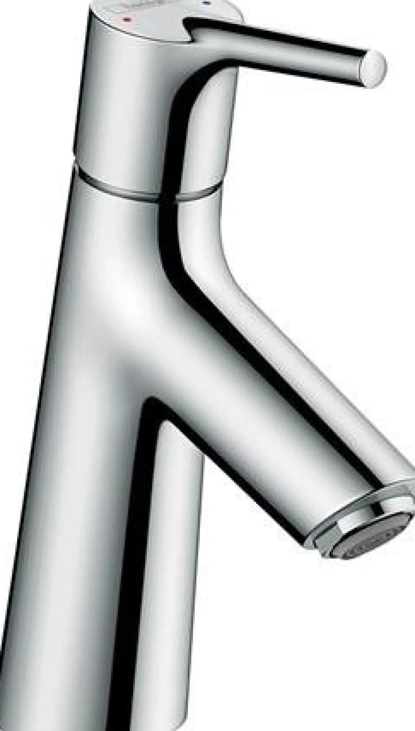 Hansgrohe Talis S 80 håndvaskarmatur, push-open bundventil, krom