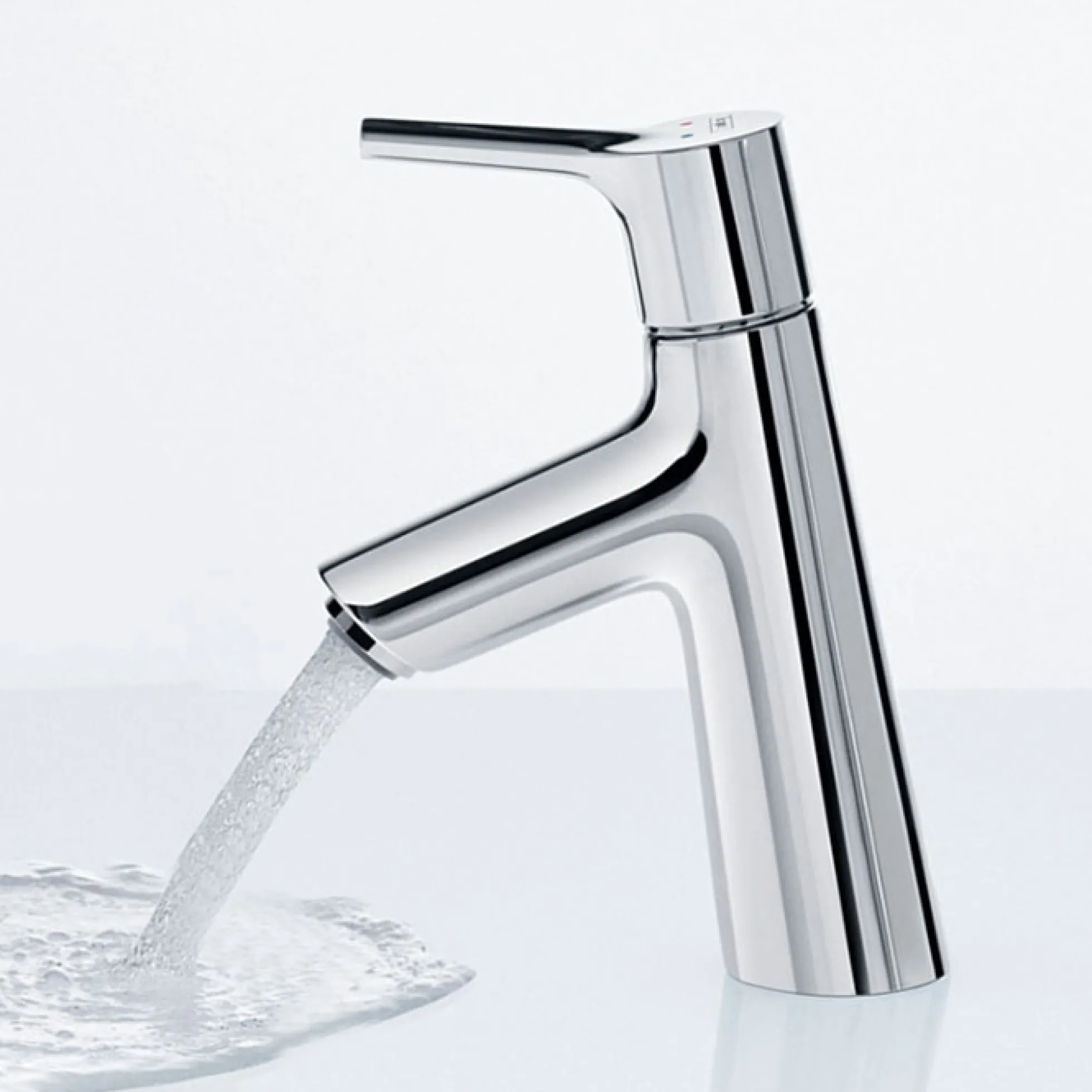 Hansgrohe Talis S 80 håndvaskarmatur, push-open bundventil, krom