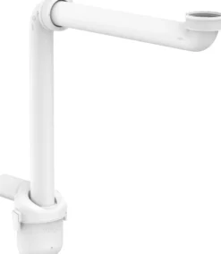 Hansgrohe Vandlås, 1 1/4" x 32mm, til håndvask med afløbsrør, plast, hvid