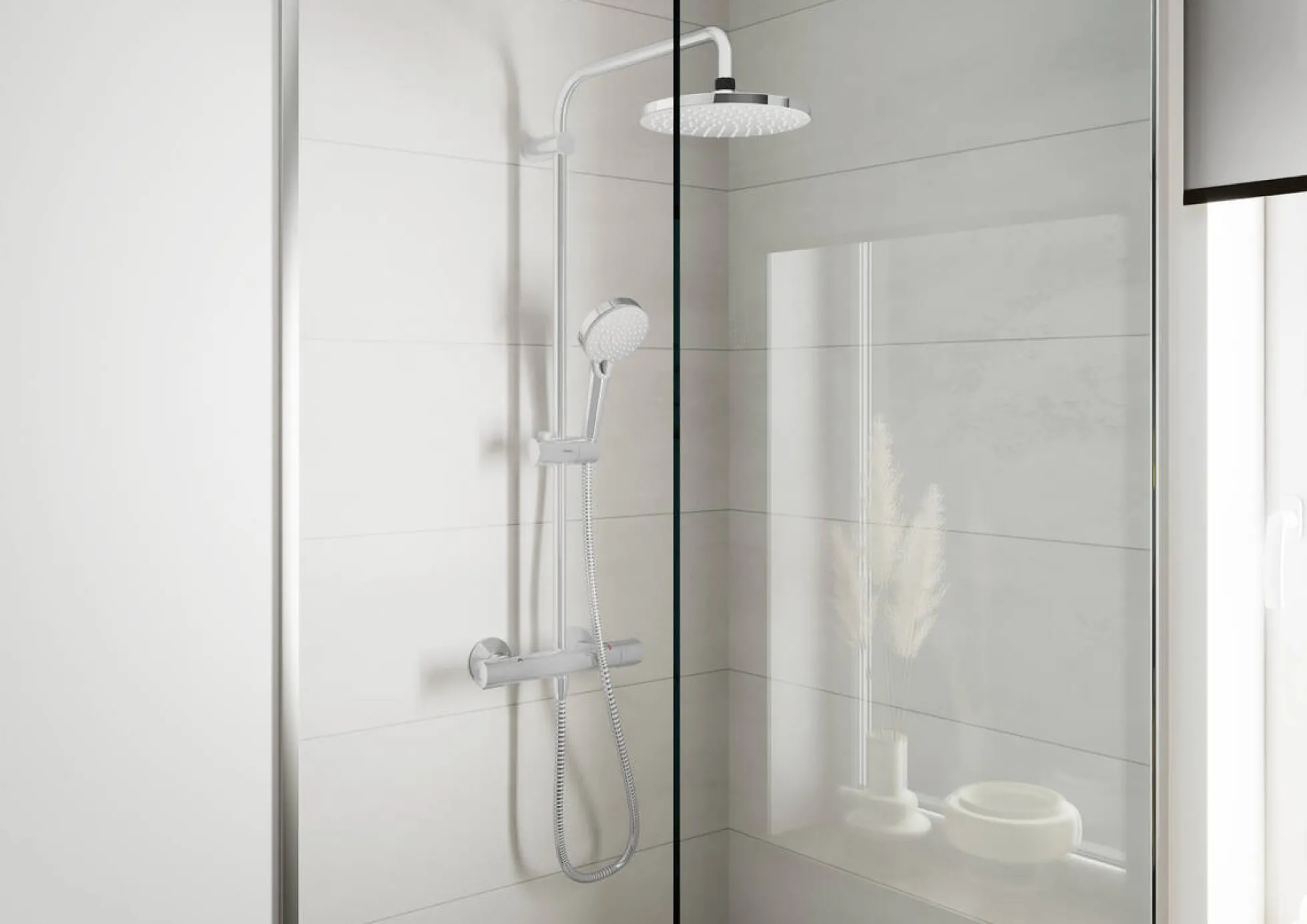 Hansgrohe Vernis Blend Showerpipe 200 brusesystem, 1jet