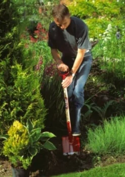 Havespade kort model, 106 cm, 19,5 cm, 1,85 kg - Zinck Lysbro