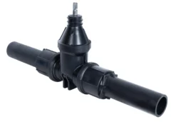 Hawle skydeventil, PE100-SDR11 ben, 63 mm, PN16, POM