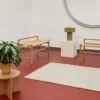 Hübsch Aki bordlampe, khaki