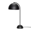 Hübsch Form bordlampe, sort
