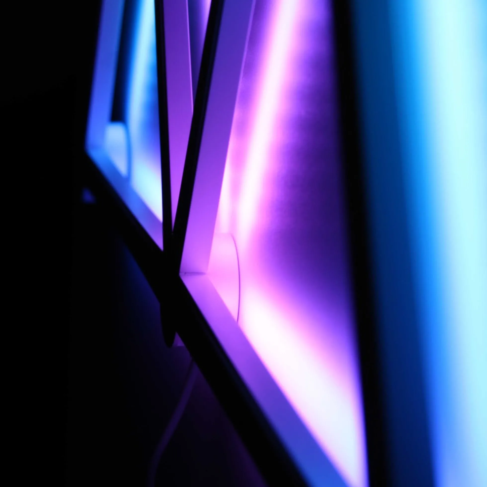 Hexa-Light RGBIC komplet sæt, 6 stk., vægmonteret, Bluetooth app styring, USB