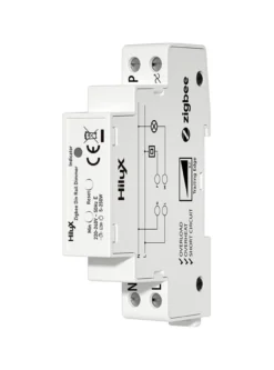 HiluX Zigbee DIN skinne lysdæmper, 250W