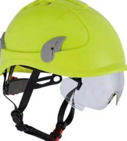 Hjelm alpinworker HI-VIZ gul 6-punkt